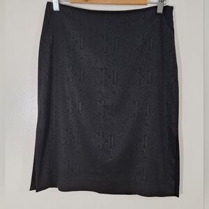 CLUB MONACO  Elegant Black Pencil Skirt